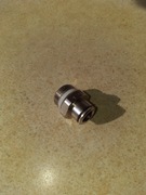 Złączka pneumatyczna prosta wąż przewód 10 mm gwint 3/8", mosiądz