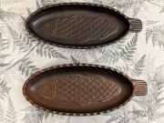 2 x Naczynie ceramika kamionka Friesland Melitta Katen Fish-Form ryba