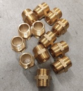 Złączka Nypel mosiężny 1/2"