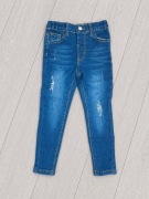 Spodnie jeans rurki 104 (116)