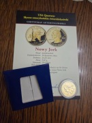 Moneta -  0,25 dolara amer. (replika) - Nowy Jork 1788