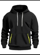 Czarna bluza sportowa do customowania