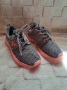 Lekkie sportowe buty fila 33 szare różowe