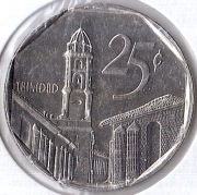 KUBA 25 centavo (wymienialne) 1994, KM# 577.1, AU