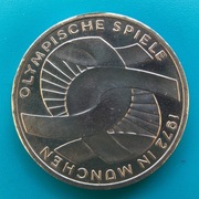 10 marek 1972 J Niemcy Monachium 1972 -Węzeł Srebro 0,625 waga 15,5