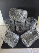 Klosz vintage art Deco zestaw 6 szt