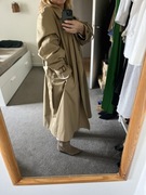 Piękny dwustronny trencz prochowiec płaszcz "Dua Lipa x Pepe Jeans"