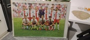 Puzzle- Reprezentacja Polski - w antyramie 45x30cm