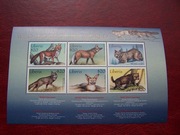 Liberia MNH Fauna Zwierzęta Dzikie psy