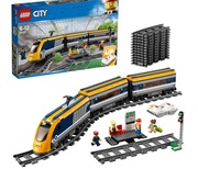 LEGO City 60197 Pociąg + 60238 Zwrotnice + 60205 Tory | całe komplety 
