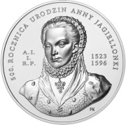 50 zł 500. rocznica urodzin Anny Jagiellonki