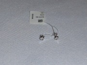 W. KRUK KOLCZYKI/WKRĘTY Z BIAŁEGO ZŁOTA 585 CYRKONIE NOWE