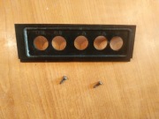 UNITRA ZRK radiomagnetofon RMS 404 osłona gniazd plastik 