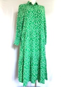 Sukienka długie rękawy Zielona r. 38 H&M wiskoza 100% NOWA