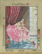 BALETNICA Kanwa z nadrukiem GRAFITEC nr. 10496