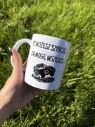 Kubek biały 330 ml ty możesz szybciej off road