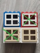 LEGO Duplo okna, cena dotyczy jednej sztuki