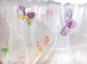 FIRANKA dziewczęca Motyle 265x203h stan bdb-