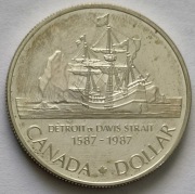 Kanada dollar okolicznościowy 1987 srebro 