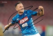 Zieliński Piotr autograf zdjęcie Napoli Polska 