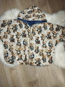 Ponczo do fotelika, otulacz wiosenny z kapturem 