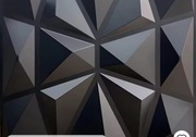 PANELE ŚCIENNE 3D PLASTIKOWE 30 X 30 CM KOMPLET 15 SZT