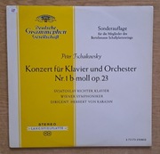 Tschaikowsky Richter, Karajan – Konzert Für Klavier Und Orchester Nr. 1- LP