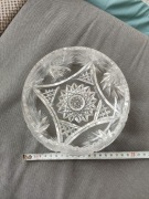 Kryształ PRL misa 19 cm