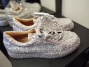 Schine r 40 brokatowe buty jak nowe 40 r