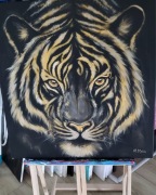 Obraz Tygrys farby akrylowe