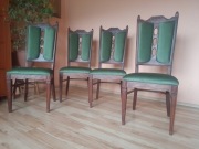 4 krzesła Mid-Century Modern  Wersja eksportowa  Żywiec
