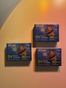 TDK MiniDV 60 – 3x New | Digital Video Cassette