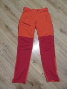 NORHEIM damskie spodnie turystyczne pomarańczowo-bordowe _ XS