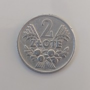 Polska moneta 2 złote 1974