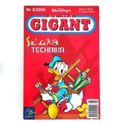 Komiks Gigant Nr 8 / 2000 Sztuka i Technika