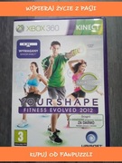 xbox 360 gra płyta kinect your shape 2012 fitness