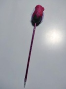 Róża różowa ciemna długopis nr 3