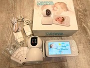 Niania elektroniczna 5" HD IPS 1080p PTZ FHSS 860 MHz, bez WiFi, tryb VOX