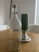 Ikea butelka z korkiem 1 litr nowa na kapsel