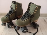 WROTKI oliwkowe, retro, rozmiar 36, jak nowe! Kupione w martes