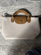 Elegancka torebka damska kremowa