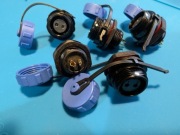 Gniazdo wodoodporne na panel WEIPU SP13 2-pin IP68 + zaślepka