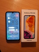 Samsung Galaxy M15 5G srebrny stan idealny jak nowy.