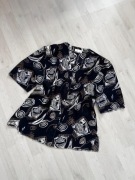 Koszula granatowa we wzory XXL 44