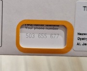 Złoty numer Orange numer dla firm łatwy starter