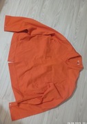 ubranie bluza  spodnie ogrodniczki robocze orange rozmiar 60 nowe