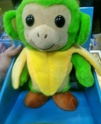 Interaktywna małpka maskotka dla dzieci 