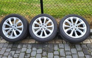 Oryginalne koła Audi A6 18" z oponami Bridgestone 245/45 R18, 3 sztuki,