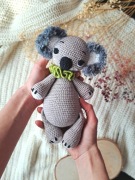 Szydełkowa maskotka KOALA rękodzieło 