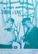 PLAKAT - TROJE I LAS - 1962